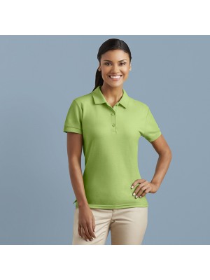 Plain sport shirt Women's premium cotton double piqué GILDAN 211 GSM